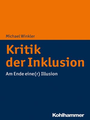 cover image of Kritik der Inklusion